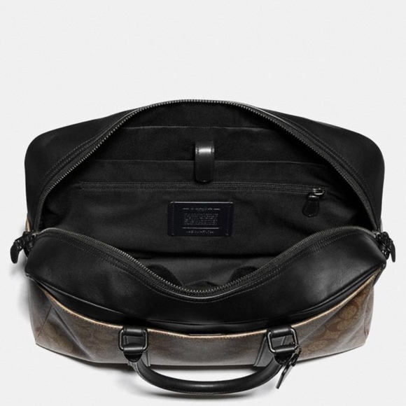 ♥️ DECIDED TO KEEP ♥️Coach Trekker Carryall In Signature - Travel - Picture 4 of 17